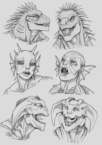 "Alien Headshots".